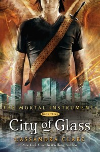 The City of Glass (Mortal Instruments book 3) by Cassandra Clare. LOVED IT!