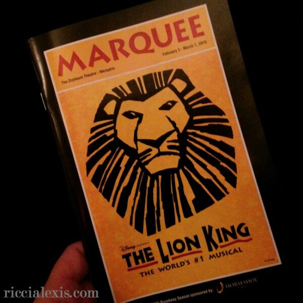 The Lion King + {Memphis TN} ricci alexis