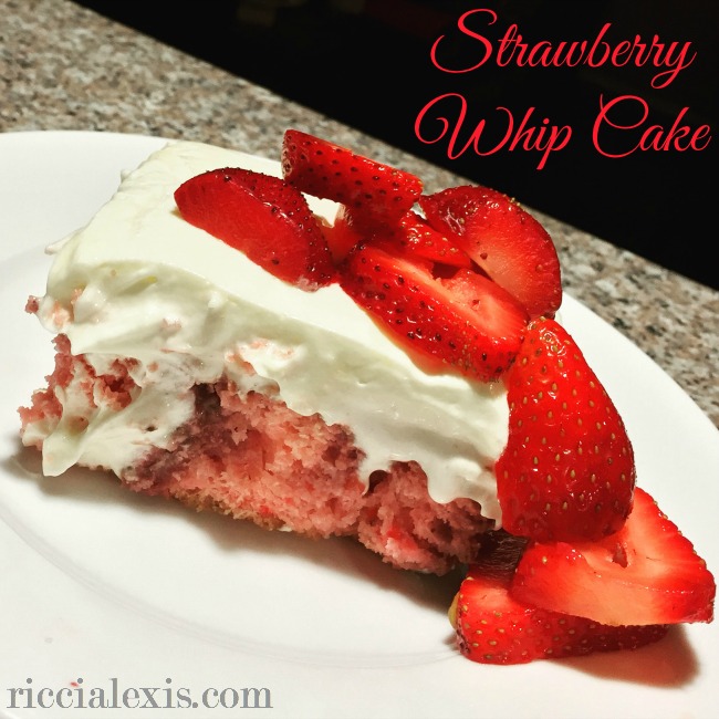 strawberry whip cake