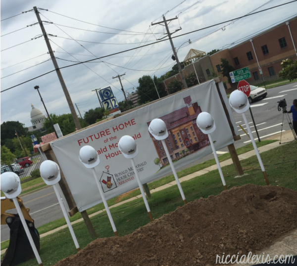 Ronald McDonald House Charities of Arkansas Groundbreaking - ricci alexis