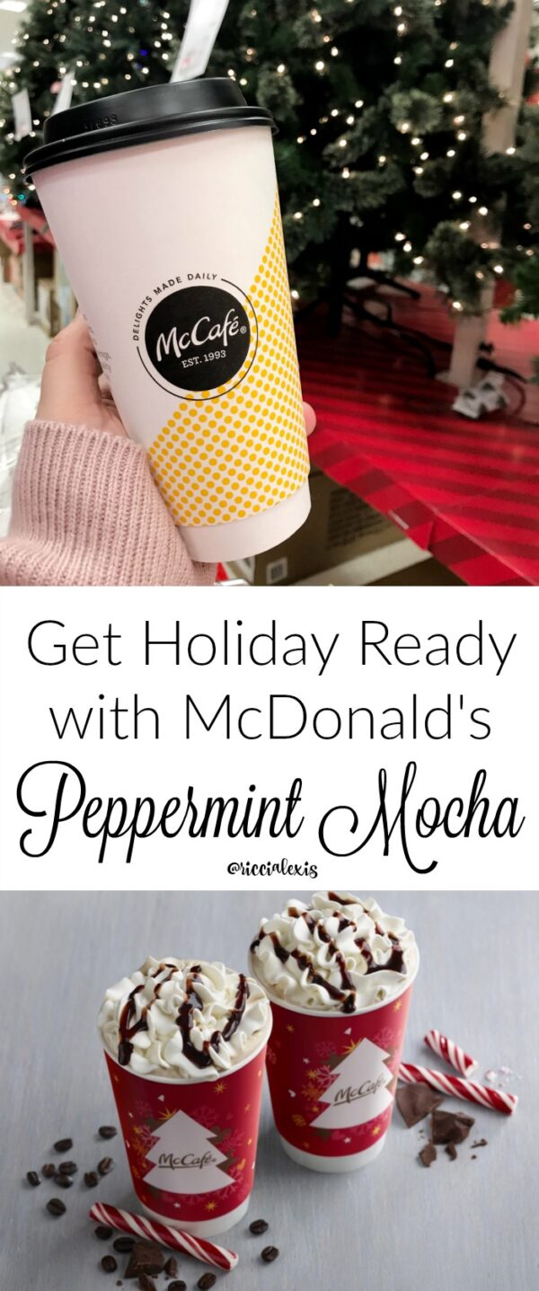 Get Holiday Ready with McDonald's Peppermint Mocha