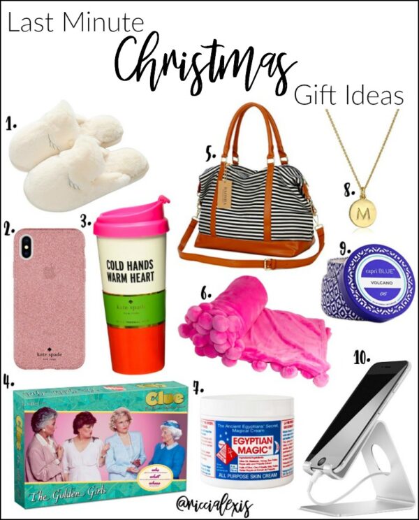 Last Minute Christmas Gift Ideas