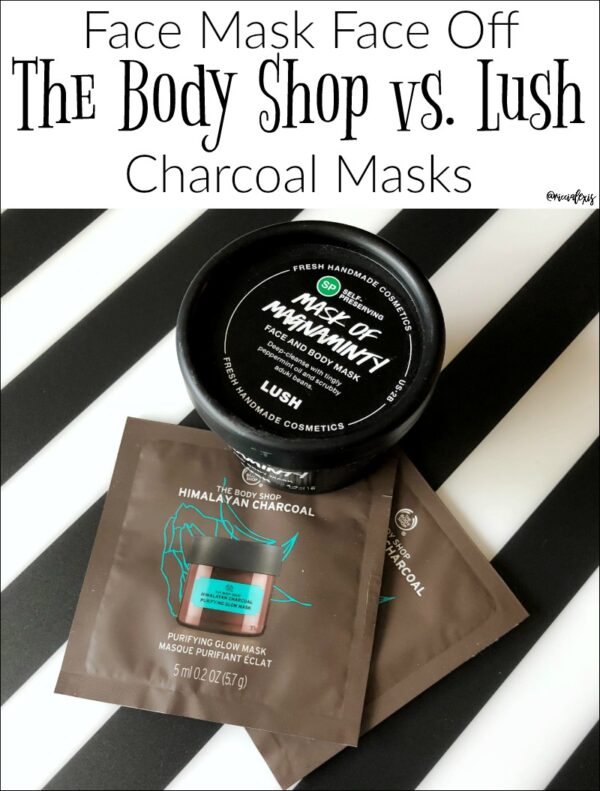 Face Mask Face Off! The Body Shop vs Lush Charcoal Masks