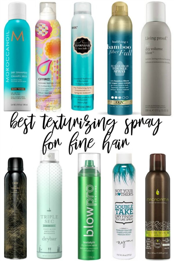 Best Texturizing Spray for Fine Hair