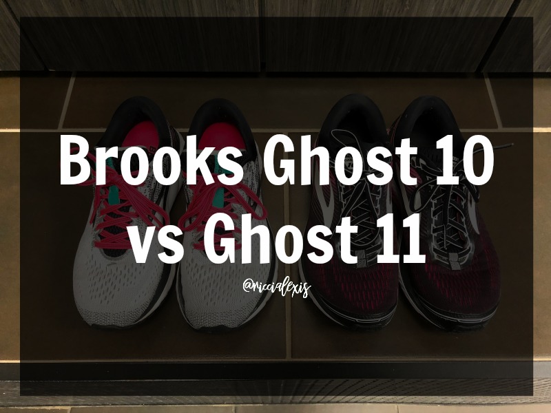 compare brooks ghost 10 and 11