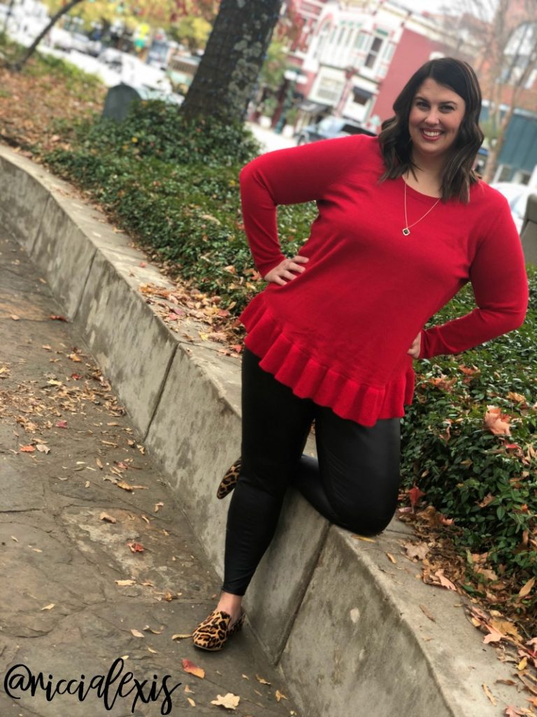 The Most Perfect Red Sweater + the Lane Bryant Black Friday Sale